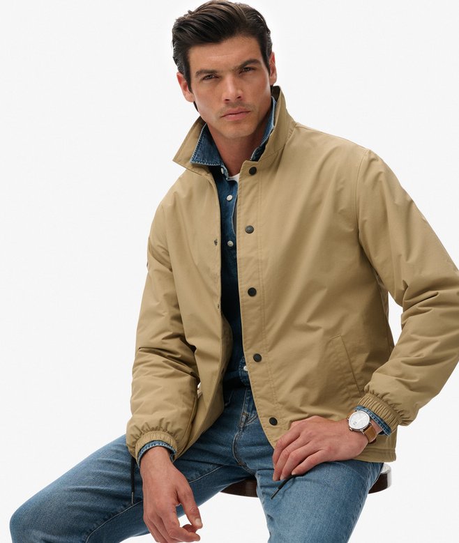 Nylon Coach Jacket