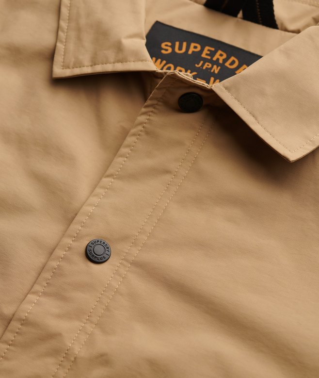 Nylon Coach Jacket