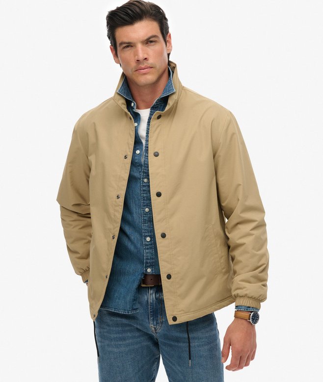 Nylon Coach Jacket