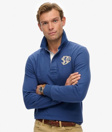 T-shirt de rugby &agrave; manches longues Vintage Athletic Image 2