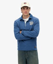 T-shirt de rugby &agrave; manches longues Vintage Athletic