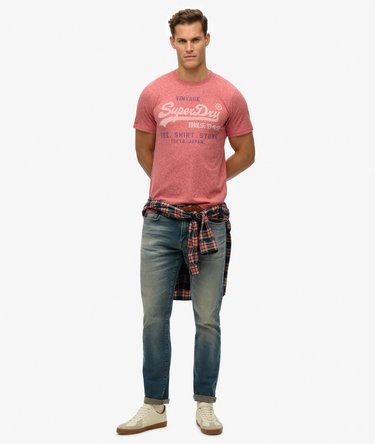 Klassisk, afslappet Vintage Logo T-shirt Image 3