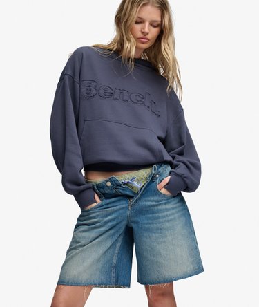 Bench Oversized Applique Hoodie Image 1