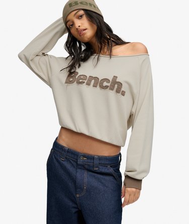 Bench Bardot Oversized Sweatshirt Image 1