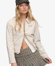 Bench Double Zip Collar Ripstop Jacket