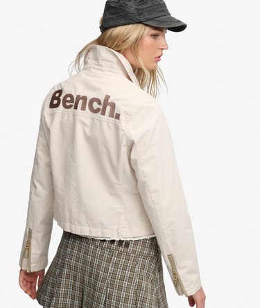 Bench Double Zip Collar Ripstop Jacket Image 4