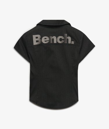 Bench Fitted Stripe Short Sleeve Shirt Image 7