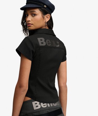 Bench Fitted Stripe Short Sleeve Shirt Image 5