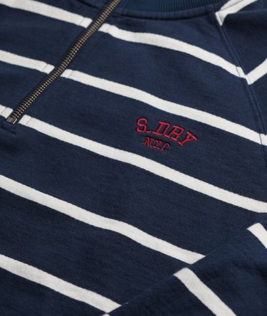 Athletic Essentials Stripe Half Zip Sweatshirt Image 2
