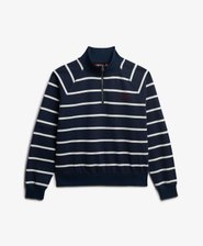 Athletic Essentials Stripe Half Zip Sweatshirt