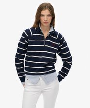 Athletic Essentials Stripe Half Zip Sweatshirt