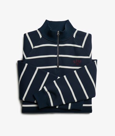 Athletic Essentials Stripe Half Zip Sweatshirt Image 3