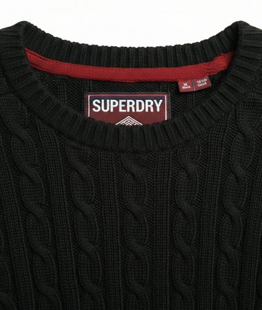 Slouchy Kabeltrui Image 2