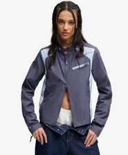 Bench Racer Shell Double Zip Jacket