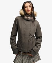 Bench Faux Fur Hooded Windcheater Jacket