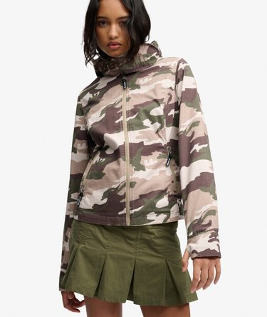 Bench Hooded Funnel Neck Ripstop Jacket Image 1