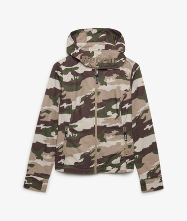 Bench Hooded Funnel Neck Ripstop Jacket Image 5