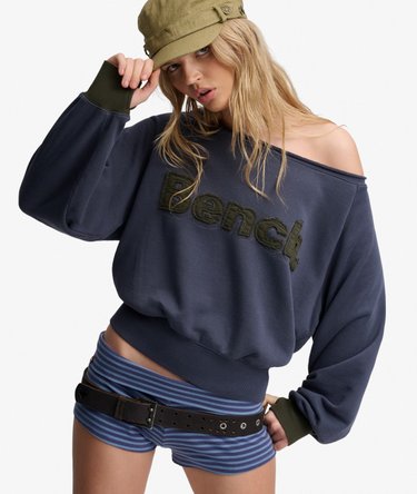 Bench Bardot Oversized Sweatshirt Image 1