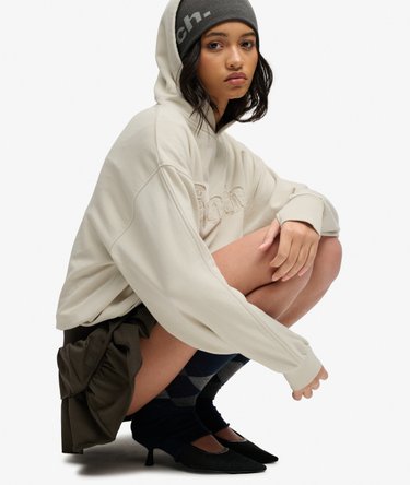 Bench Oversized Applique Hoodie Image 2