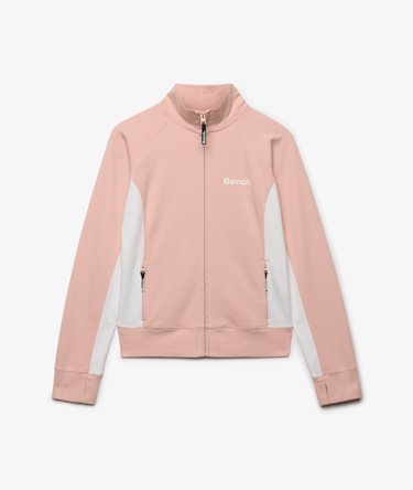 Bench High Neck Contrast Track Top Image 6