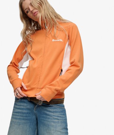 Bench High Neck Contrast Track Top Image 1