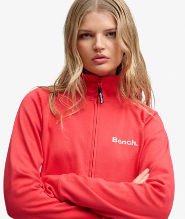 Bench High Neck Contrast Track Top Image 3