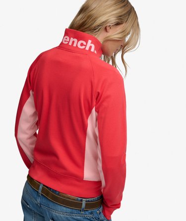 Bench High Neck Contrast Track Top Image 4