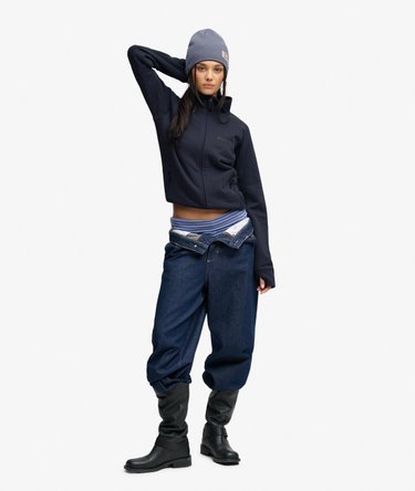 Bench High Neck Sweat Track Top Image 2