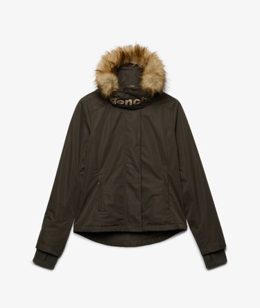 Bench Faux Fur Hooded Windcheater Jacket Image 7