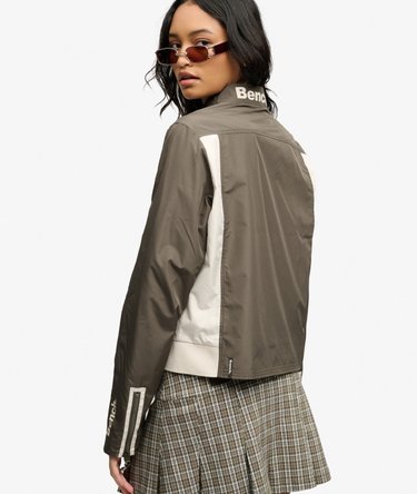 Bench Racer Shell Double Zip Jacket Image 4