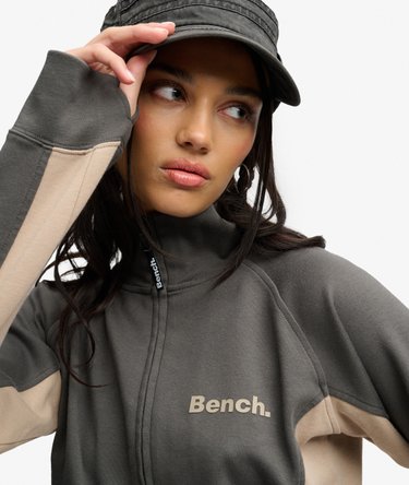 Bench High Neck Contrast Track Top Image 3
