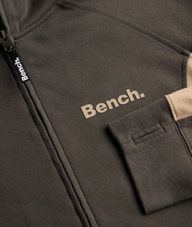Bench High Neck Contrast Track Top Image 5
