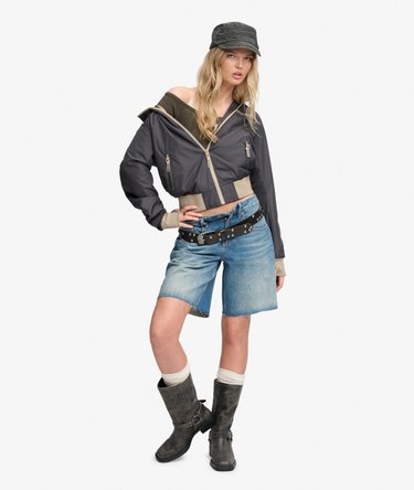 Bench Hooded Shell Bomber Jacket Image 2