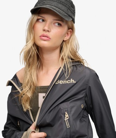 Bench Hooded Shell Bomber Jacket Image 3