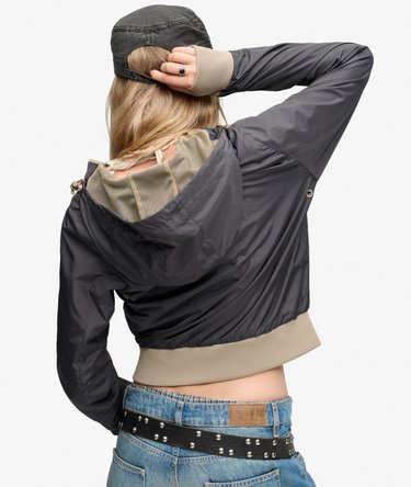 Bench Hooded Shell Bomber Jacket Image 4
