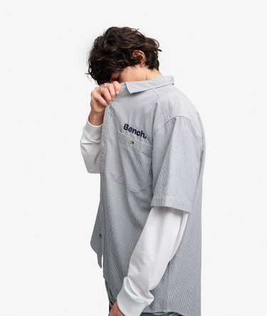 Bench Mechanic Short Sleeve Boxy Shirt Image 2