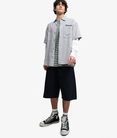 Bench Mechanic Short Sleeve Boxy Shirt Image 3