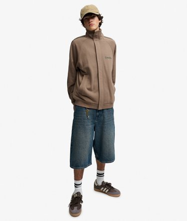 Bench High Neck Stripe Track Top Image 1