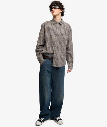 Bench Skater Check Long Sleeve Shirt Image 3