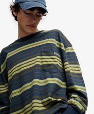 Bench Oversized Stripe Long Sleeve Top