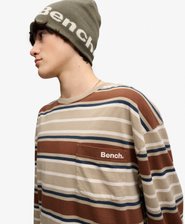 Bench Oversized Stripe Long Sleeve Top