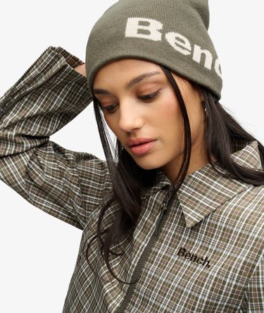 Bench Double Zip Collared Check Jacket Image 4
