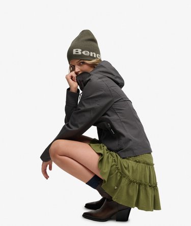 Bench Hooded Funnel Neck Ripstop Jacket Image 2
