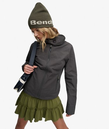 Bench Hooded Funnel Neck Ripstop Jacket Image 1