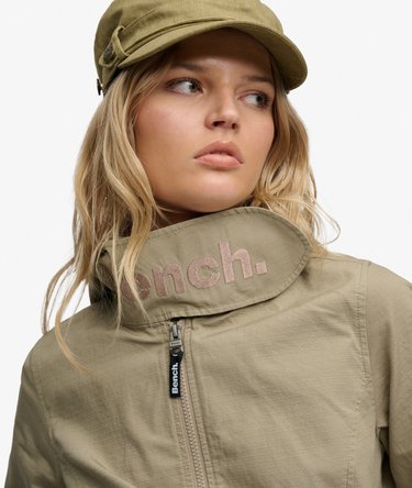 Bench Hooded Funnel Neck Ripstop Jacket Image 2