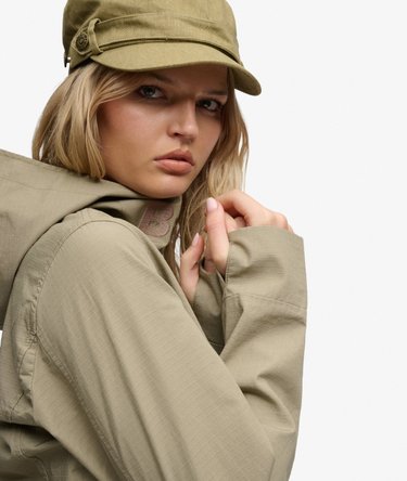 Bench Hooded Funnel Neck Ripstop Jacket Image 4