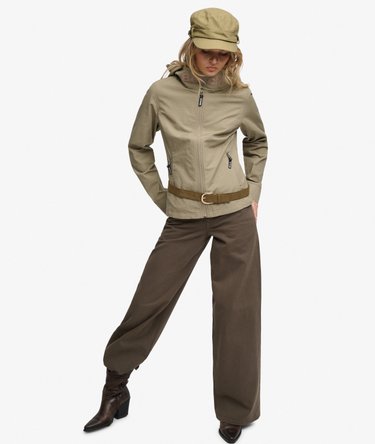 Bench Hooded Funnel Neck Ripstop Jacket Image 3