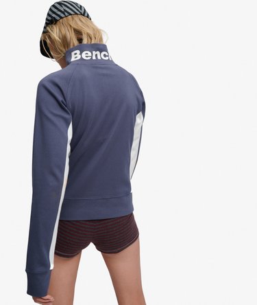 Bench High Neck Contrast Track Top Image 4