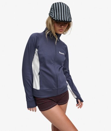 Bench High Neck Contrast Track Top Image 1