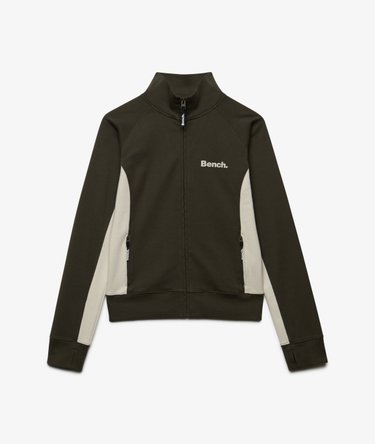 Bench High Neck Contrast Track Top Image 6